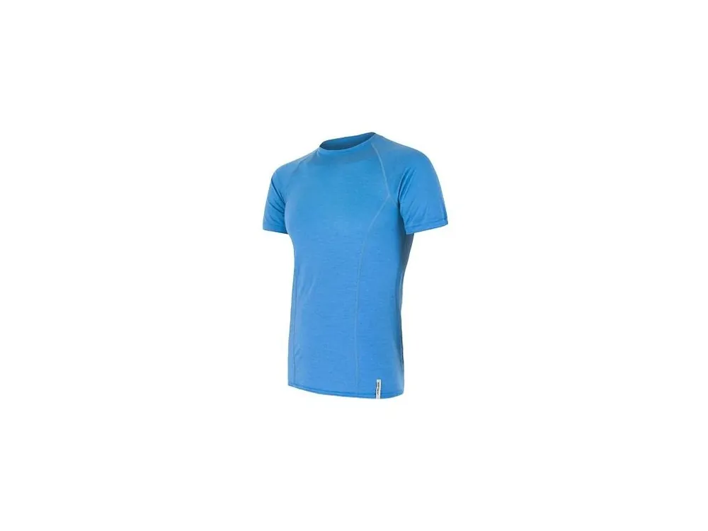 Poslední Šance SENSOR MERINO ACTIVE pánské triko kr.rukáv modrá
