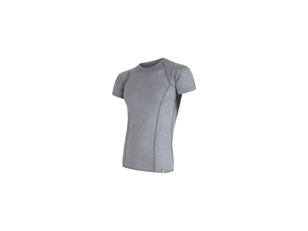 Časově Omezené SENSOR MERINO ACTIVE pánské triko kr.rukáv sv.šedá