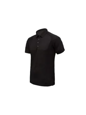 Zlevněný SENSOR MERINO ACTIVE polo pánské triko kr.rukáv černá