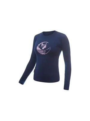 Značkový SENSOR MERINO ACTIVE FOX dámské triko dl.rukáv deep blue
