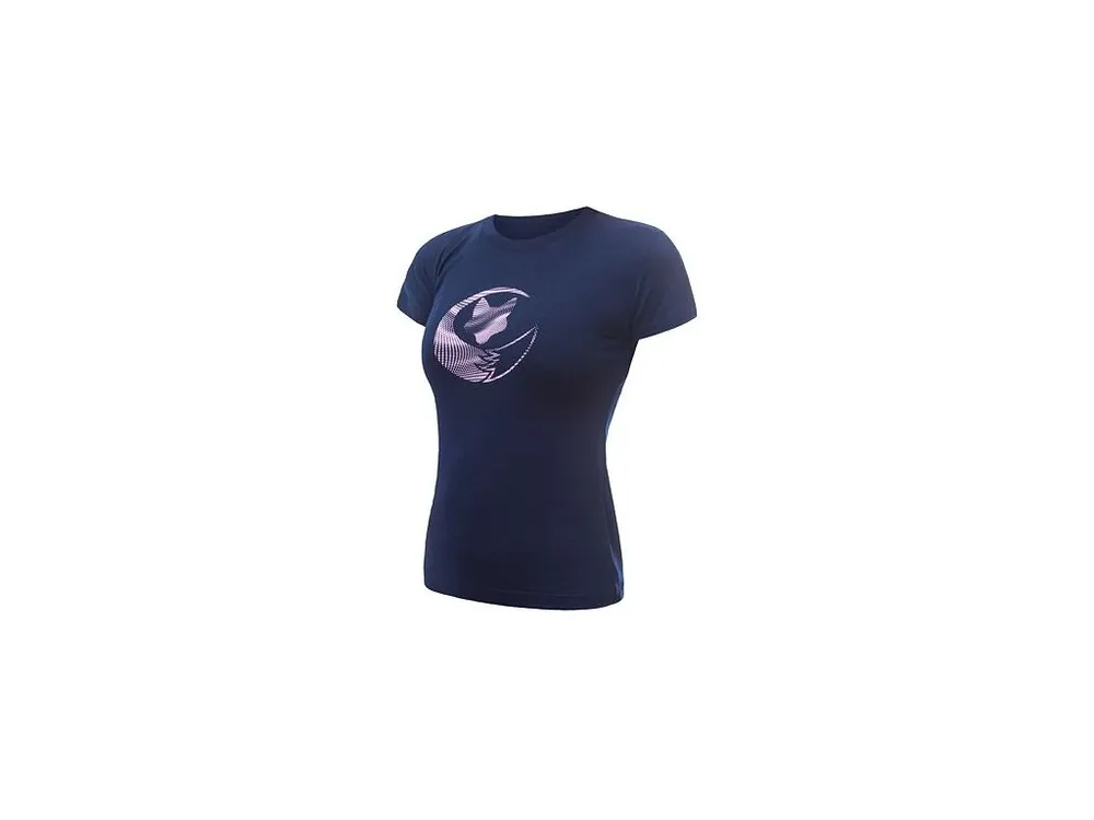 SENSOR MERINO ACTIVE FOX dámské triko kr.rukáv deep blue Expresní Doručení
