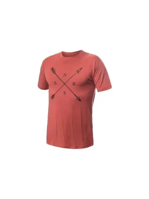 Cenově Výhodný SENSOR MERINO ACTIVE SNSR pánské triko kr.rukáv terracotta