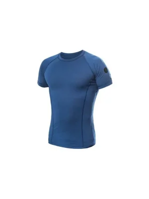 Autentický SENSOR MERINO AIR pánské triko kr.rukáv tm.modrá
