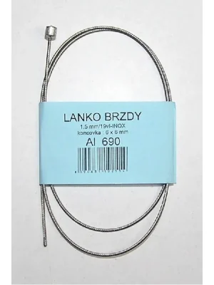 Akce Kovys lanko brzdy INOX 1,6x690mm silniční OLD