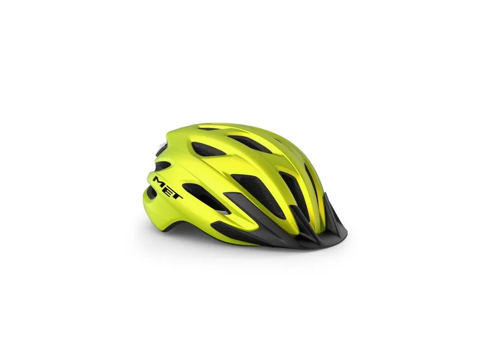 Must-Have MET přilba CROSSOVER MIPS lime žlutá metalická