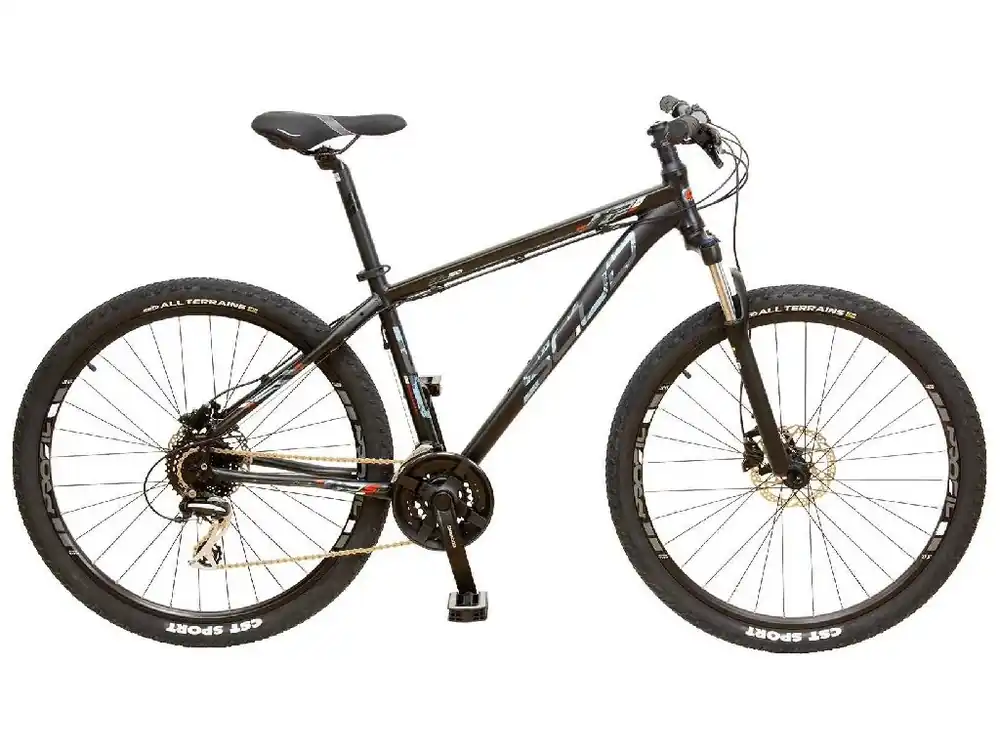 MTB 27,5" SCUD Kuzo Altus 3x8 disc, blk/grey 17 Nejlepší Volba