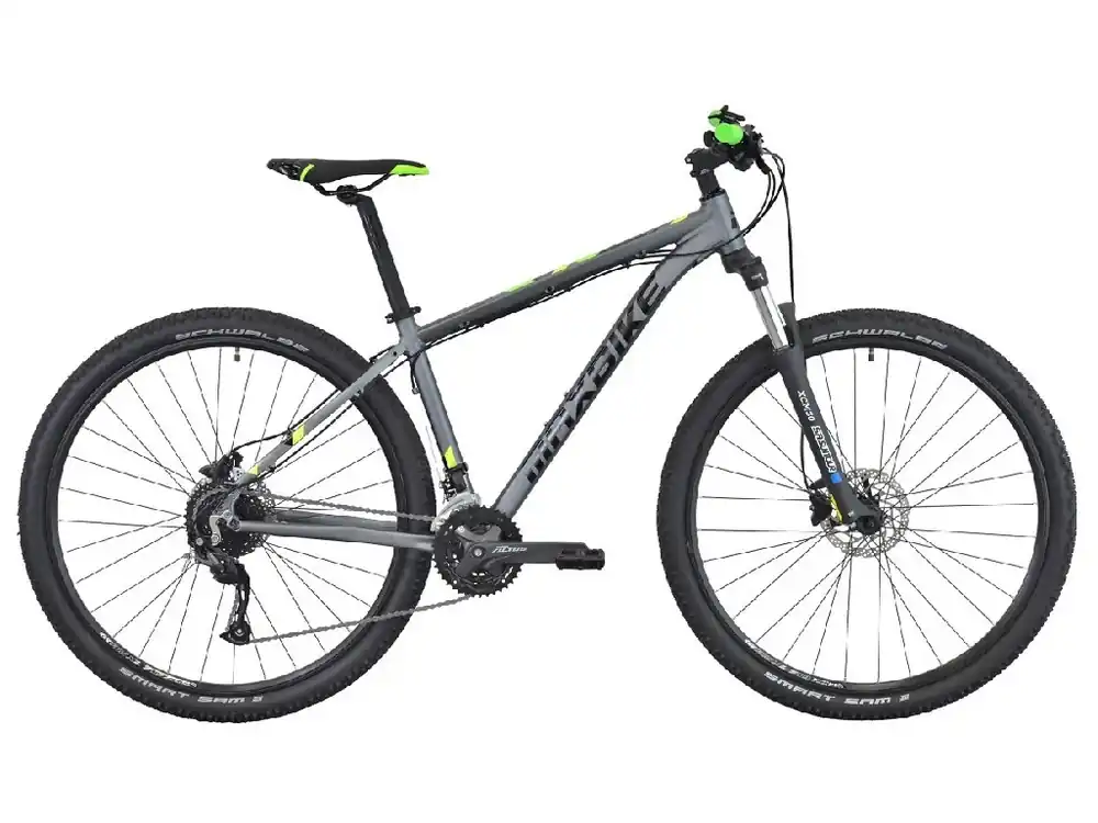 MTB 29" MAXBIKE Taal svítivě žlutá-modrá Tovární Cena