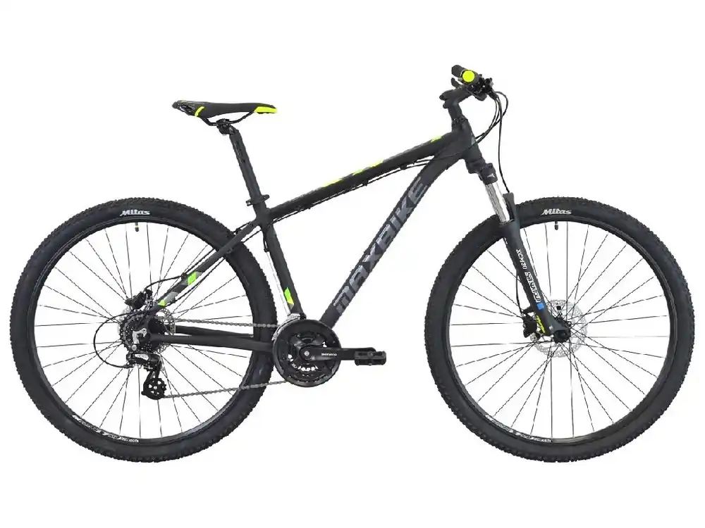 Kup Teď MTB 29" MAXBIKE Toba svítivě žluto-modrý