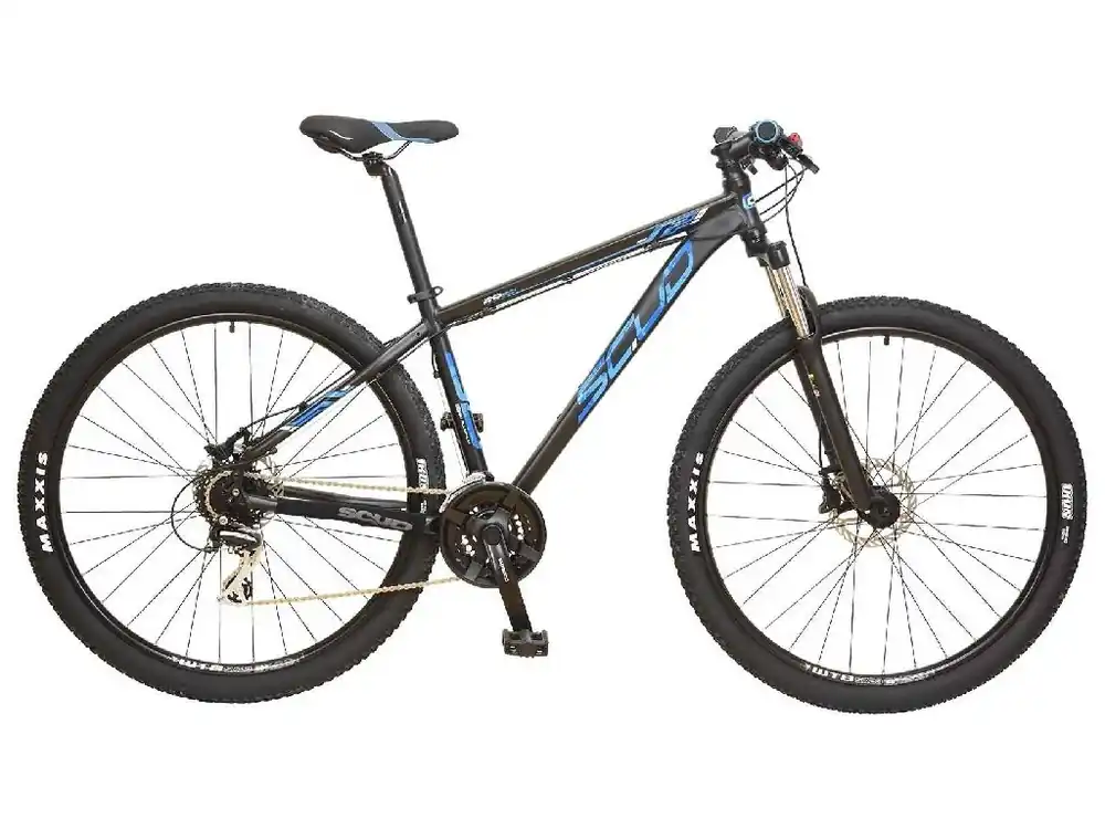 MTB 29" SCUD Parus Altus 3x8 disc black-blue 19 Časově Omezené