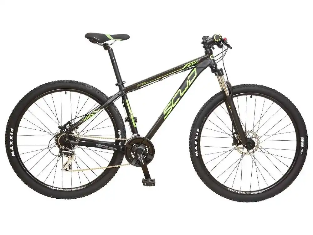 MTB 29" SCUD Parus Altus 3x8 disc black-green 17 Vysoce Kvalitní