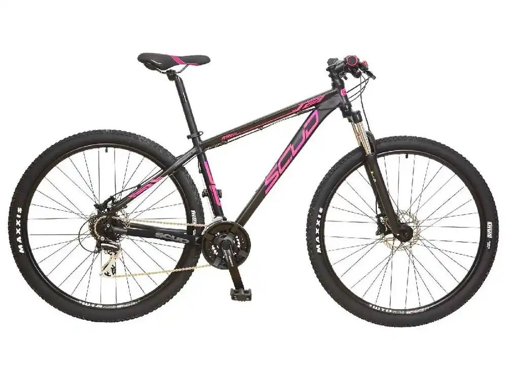 MTB 29" SCUD Parus Altus 3x8 disc white-violet 19" Značkový