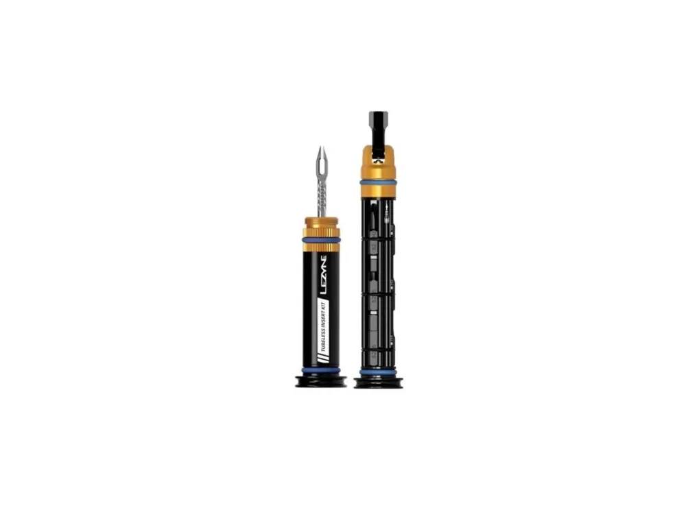 Ověřený nářadí LEZYNE Dual Insert kit L black, do řitítek