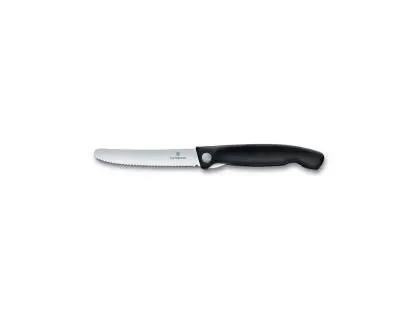 Victorinox skládací svačinový nůž vln. ostří black Cenová Bomba