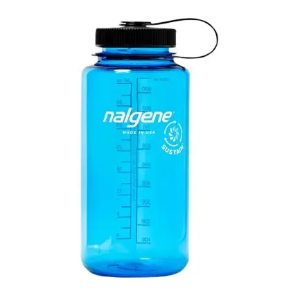 Nalgene Wide Mouth Sustain 1000 ml Slate Blue Sezónní Sleva