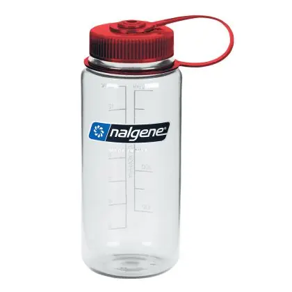 Tovární Cena Nalgene Wide Mouth 500 ml Sustain Clear / Red Cap