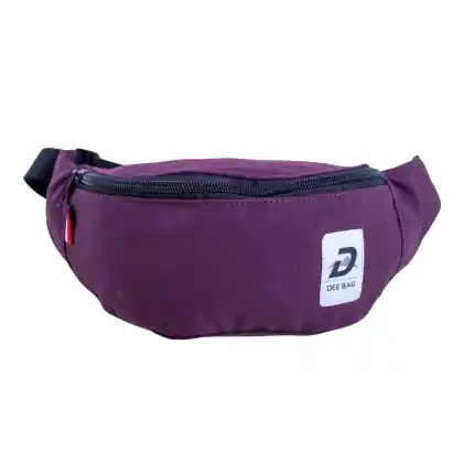 Dee Bag Ledvinka bavlněná vínová Akce
