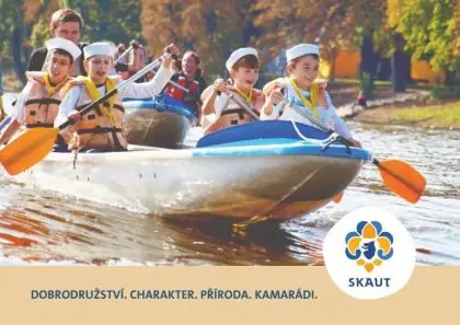 Leták pro rodiče vodáci karta 50ks Ověřený