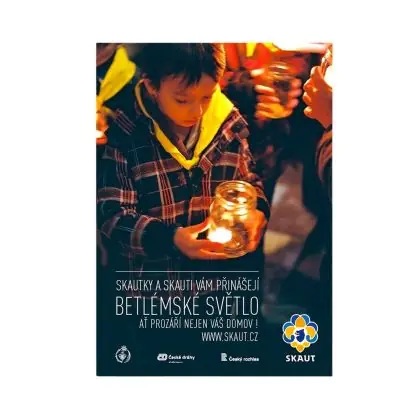 Plakát Betlémské světlo A3 vlče Akční Cena