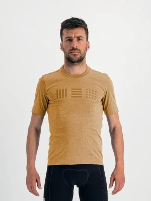 Levný Sportful tričko Giara Tee, Golden Oak