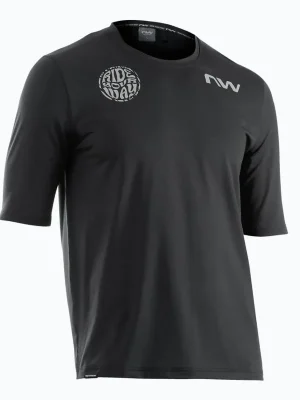 Northwave Xtrail 2 Jersey Short Sleeve, Black/Sand Jen Po Omezenou Doba