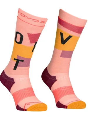 Aktuální Ortovox Freeride Long Socks Cozy Women‘s, bloom
