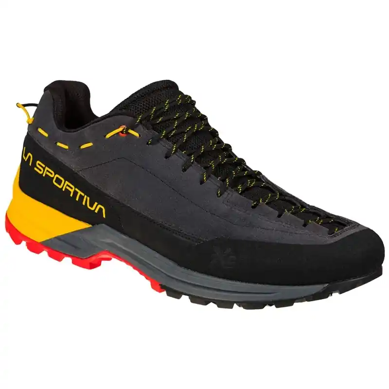 La Sportiva boty Tx Guide Leather, Carbon/Yellow Finální Výprodej
