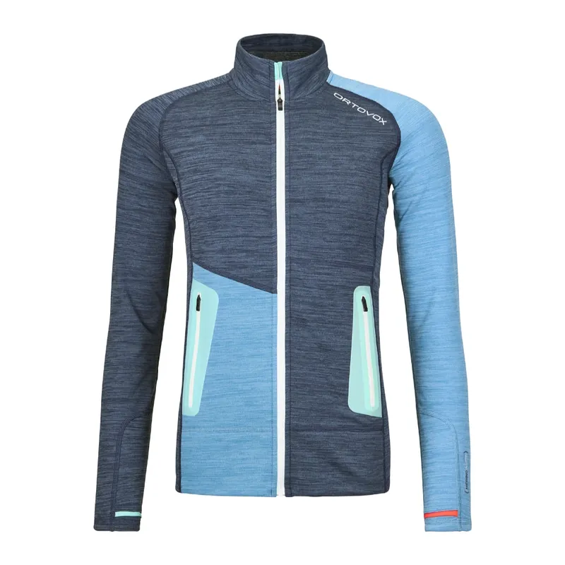 Ortovox mikina W‘s Fleece Light Jacket, deep ocean blend Nakupujte Hned