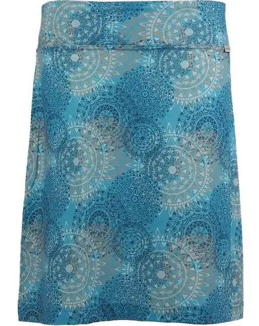 Skhoop letní sukně Fiona Knee, denim blue Poslední Šance