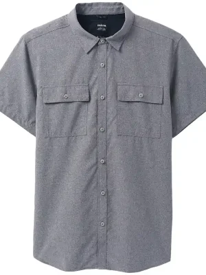 Objednat Nyní Prana košile Lost Sol SS Shirt Heather Grey