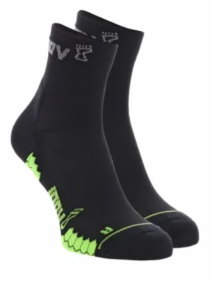 Inov8 ponožky Trailfly sock mid 001001-BKGN-01 black/green Přímo Od Výrobce
