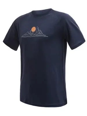 Sensor tričko kr Merino Blend, deep blue Nakupujte Hned
