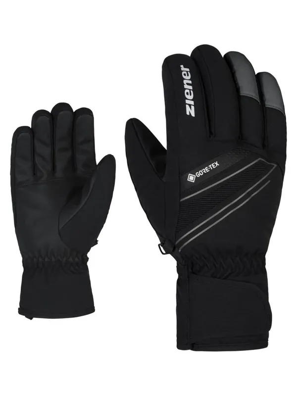 Ziener rukavice Gunar-Z GTX black magnet Top Prodej