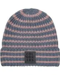 Color Kids čepice W.Wool/pattern 4200, woodrose Autentický