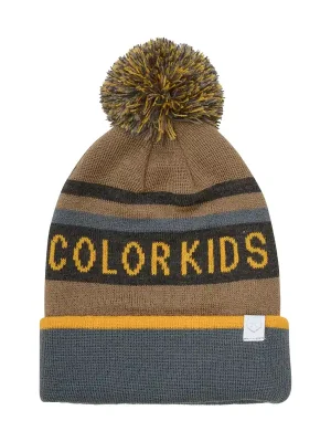 Značkový Color Kids čepice Hat-Logo CK 7842, stormy weather