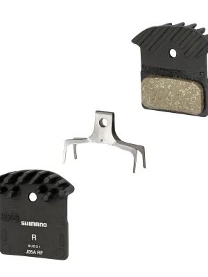 Cenový Hit Shimano brzdové destičky J05A-RF polymer+chladič MTB 2písté