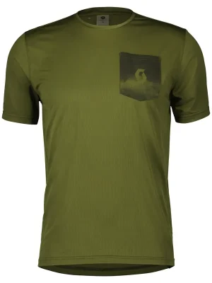 Scott Tee M‘s Gravel 20 SS, Fir Green/Black Cenově Výhodný