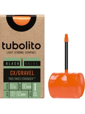 Vysoce Kvalitní Tubolito duše Tubo CX/Gravel 700x32/50C, 42mm, Black