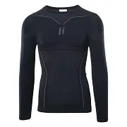 Pánské funkční triko HUARI Term Blouse Senior - black bean - vel. M/L Poslední Šance