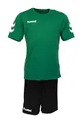 Dětský set HUMMEL Ina Core - green/black - vel. 176 Výhodná Nabídka