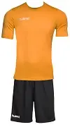 Dětský set HUMMEL Ina Core - orange/black - vel. 152 Levný