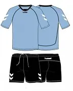 Cenová Bomba Tréninkový set HUMMEL Team Spirit 06-167 - argentina modrá - vel. XXL