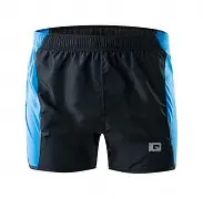 Levný Běžecké šortky IQ Mawo - black/diva blue - vel. M