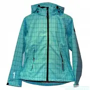 Dámská softshellová bunda KILLTEC Glandis - light turquoise - vel. 38 Finální Výprodej