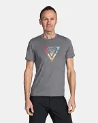 Must-Have Pánské funkční triko KILPI Lismain-M tmavě šedá - vel. XS