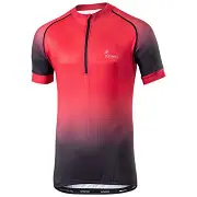 Pánský cyklodres KLIMATEX Keep - sytě červená - vel. L Odeslání Ihned