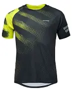 Výhodná Nabídka Pánský MTB dres KLIMATEX Steez - černá/žlutá - vel. S