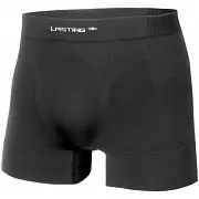 Pánské seamless boxerky LASTING Adam - černá - vel. XXS/XS Nejlepší Volba
