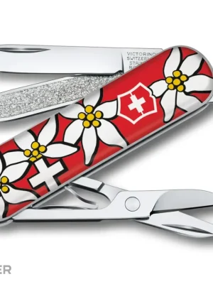 Značkový Victorinox Classic SD kapesní nůž, edelweiss