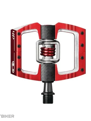 Crankbrothers Mallet DH Race nášlapné pedály, červená Sleva