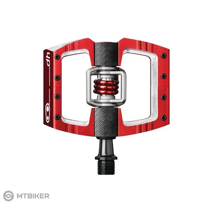 Crankbrothers Mallet DH Race nášlapné pedály, červená Sleva